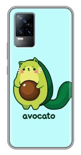 Чехол с принтом «Avocato» для Vivo V21E