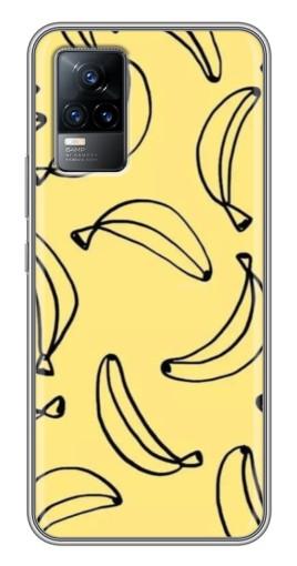 Чехол с печатью «Бананчики»  для Vivo V21E