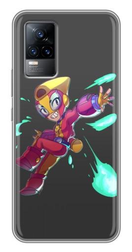 Чехол с принтом «Боец MAX» для Vivo V21E