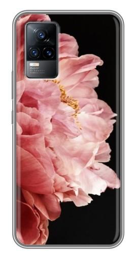 Чехол с печатью «Большой пион »  для Vivo V21E