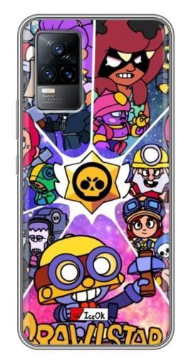 Чехол с картинкой «Brawl заставка» для Vivo V21E