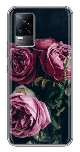 Чехол с печатью «Букет роз»  для Vivo V21E