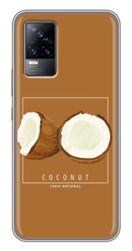 Чехол с печатью «Coconut»  для Vivo V21E