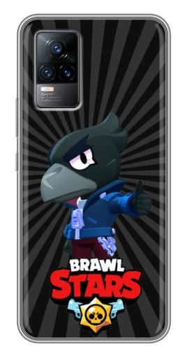 Чехол с печатью «Crow Brawl Stars»  для Vivo V21E