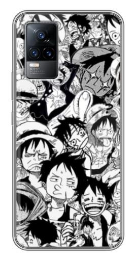 Чехол с картинкой «Де Луффи» для Vivo V21E