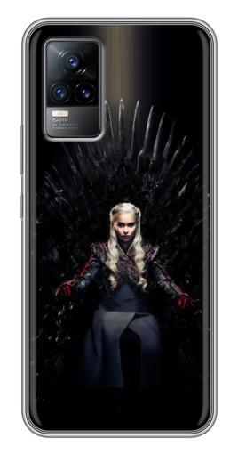 Чехол с принтом «Дейнерис на троне» для Vivo V21E