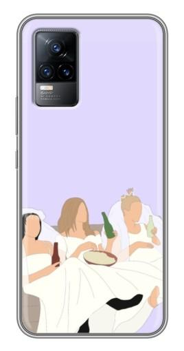 Чехол с принтом «Девушки Друзья» для Vivo V21E Чехол с принтом «Девушки Друзья» для Vivo V21E