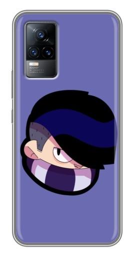 Чехол с печатью «Эдгар в шарфе» для Vivo V21E Чехол с печатью «Эдгар в шарфе» для Vivo V21E