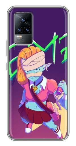 Чехол с принтом «EMZ модная» для Vivo V21E