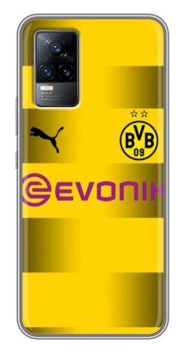 Чехол с принтом «Форма Боруссии Дортмунд» для Vivo V21E