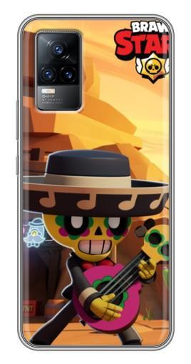 Чехол с принтом «Гитарист Poco» для Vivo V21E