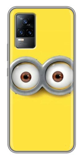 Чехол с принтом «Глаза Боба миньона» для Vivo V21E