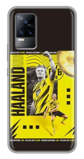 Чехол с печатью «Golden Haaland»  для Vivo V21E