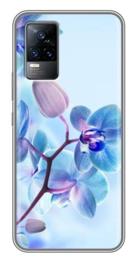 Чехол с картинкой «Голубые орхидеи» для Vivo V21E Чехол с картинкой «Голубые орхидеи» для Vivo V21E