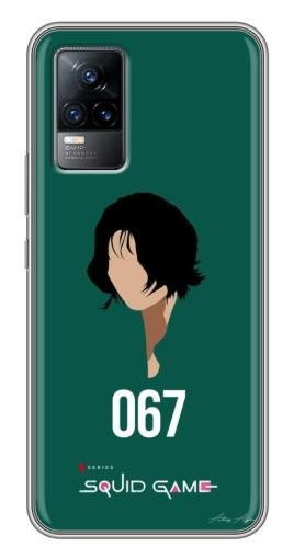 Силиконовый чехол с изображением «Игрок 067» для Vivo V21E