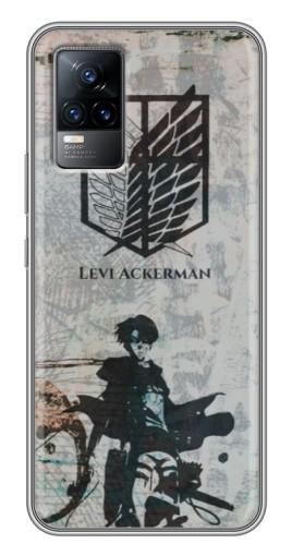 Силиконовый чехол с изображением «Капитан Леви» для Vivo V21E