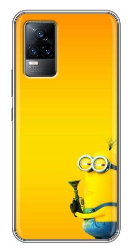 Силиконовый чехол с изображением "Кевин Миньон" для Vivo V21E