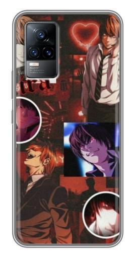 Силиконовый чехол с изображением «Коллаж Ягами» для Vivo V21E