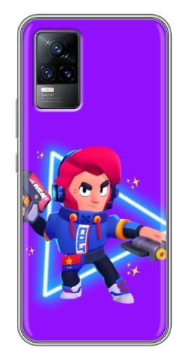 Силиконовый чехол с изображением «Кольт в наушниках» для Vivo V21E Силиконовый чехол с изображением «Кольт в наушниках» для Vivo V21E