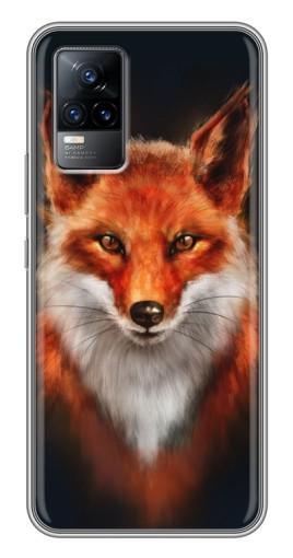 Чехол с картинкой «Красивая лиса» для Vivo V21E