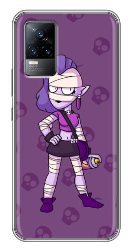 Силиконовый чехол с изображением «Крутая ЭМЗ» для Vivo V21E