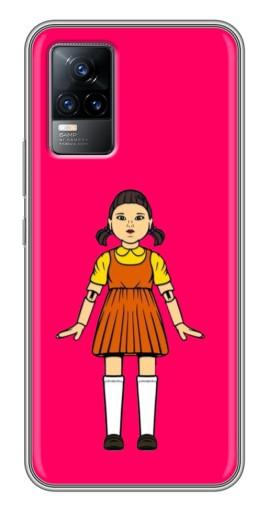 Чехол с печатью «Кукла»  для Vivo V21E