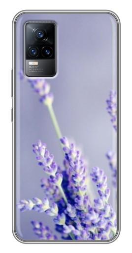 Силиконовый чехол с изображением «Лаванда вблизи» для Vivo V21E Силиконовый чехол с изображением «Лаванда вблизи» для Vivo V21E