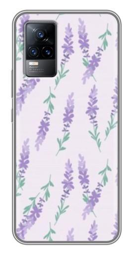 Чехол с принтом «Лавандовый фон » для Vivo V21E Чехол с принтом «Лавандовый фон » для Vivo V21E