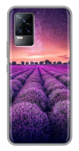 Чехол с принтом «Лавандовое поле» для Vivo V21E Чехол с принтом «Лавандовое поле» для Vivo V21E