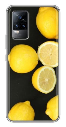 Силиконовый чехол с изображением «Лимонный стиль» для Vivo V21E