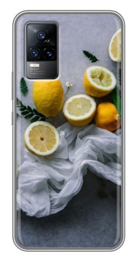Чехол с печатью «Лимонное настроение»  для Vivo V21E