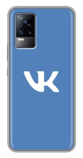 Чехол с картинкой «Лого ВК» для Vivo V21E