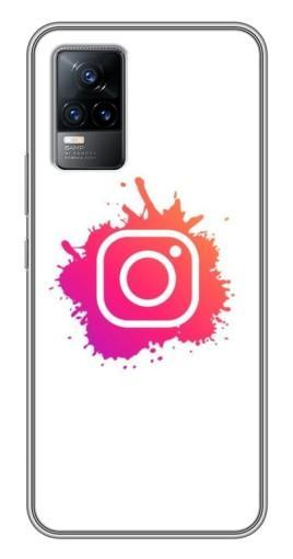 Чехол с принтом «Логотип Инсты» для Vivo V21E