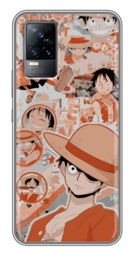 Чехол с картинкой «Луффи» для Vivo V21E