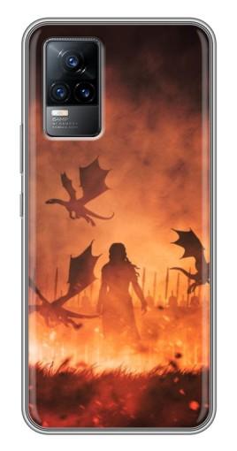 Чехол с картинкой «Мать драконов» для Vivo V21E