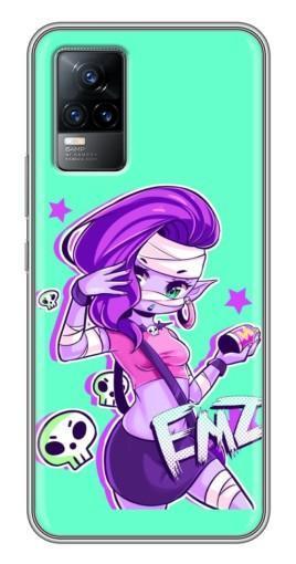 Чехол с картинкой «Милая Emz» для Vivo V21E