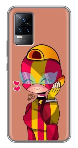 Силиконовый чехол с изображением «Милая MAX» для Vivo V21E