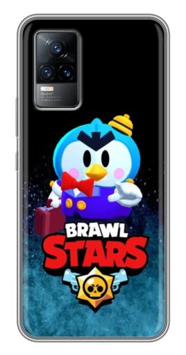 Чехол с печатью «Мистер Пи Бравл Старс»  для Vivo V21E