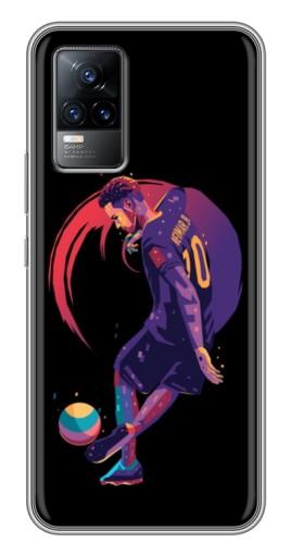Силиконовый чехол с изображением «Неймар Финты» для Vivo V21E
