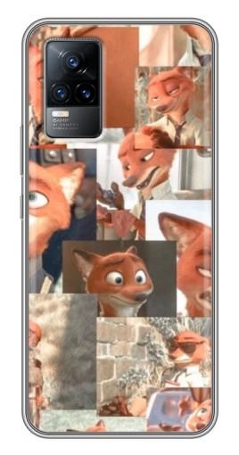 Чехол с принтом «Ник Крутихвост» для Vivo V21E