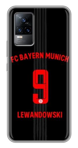 Чехол с принтом «Номер Левандовски» для Vivo V21E