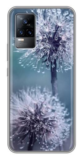 Силиконовый чехол с изображением «Одуванчик с капельками» для Vivo V21E