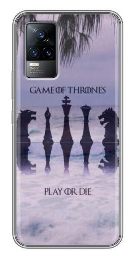 Чехол с принтом «Play or Die» для Vivo V21E Чехол с принтом «Play or Die» для Vivo V21E