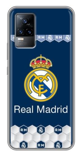 Чехол с картинкой «Реал Мадрид значок» для Vivo V21E