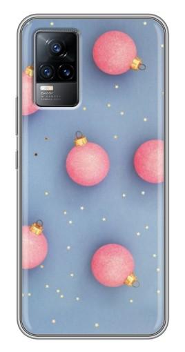 Чехол с принтом «Розовые шары» для Vivo V21E