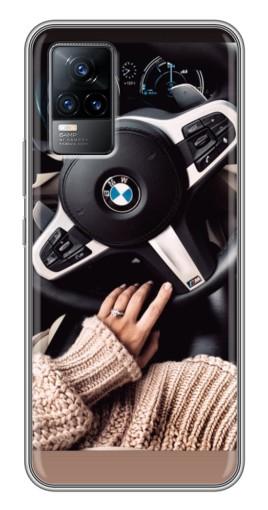 Чехол с картинкой «Руль БМВ» для Vivo V21E