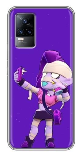 Силиконовый чехол с изображением «Селфи Емз» для Vivo V21E