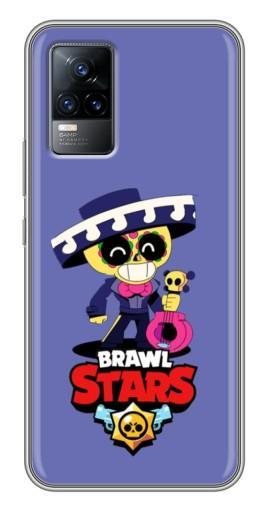 Чехол с картинкой «Скелет Поко» для Vivo V21E