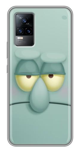 Чехол с принтом «Сквидвард» для Vivo V21E