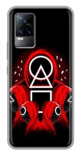 Чехол с печатью «Солдаты с игры кальмара» для Vivo V21E Чехол с печатью «Солдаты с игры кальмара» для Vivo V21E